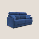Divano Letto 2 Posti 176x102x97 cm in Tessuto Blu