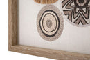 Stampa su Tela Marcy 2 70x2,8x35 cm in Legno e Tessuto