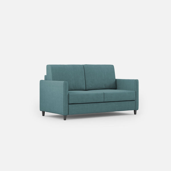 Divano 2 Posti 138x85x85 cm Karay in Tessuto Petrolio online