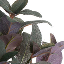 Set 3 Salvia Artificiale a 6 Diramazioni Altezza 38 cm Verde