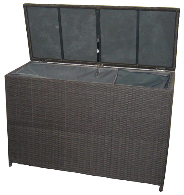 prezzo Baule Box Porta Cuscini da Esterno in Rattan Vorghini Marrone