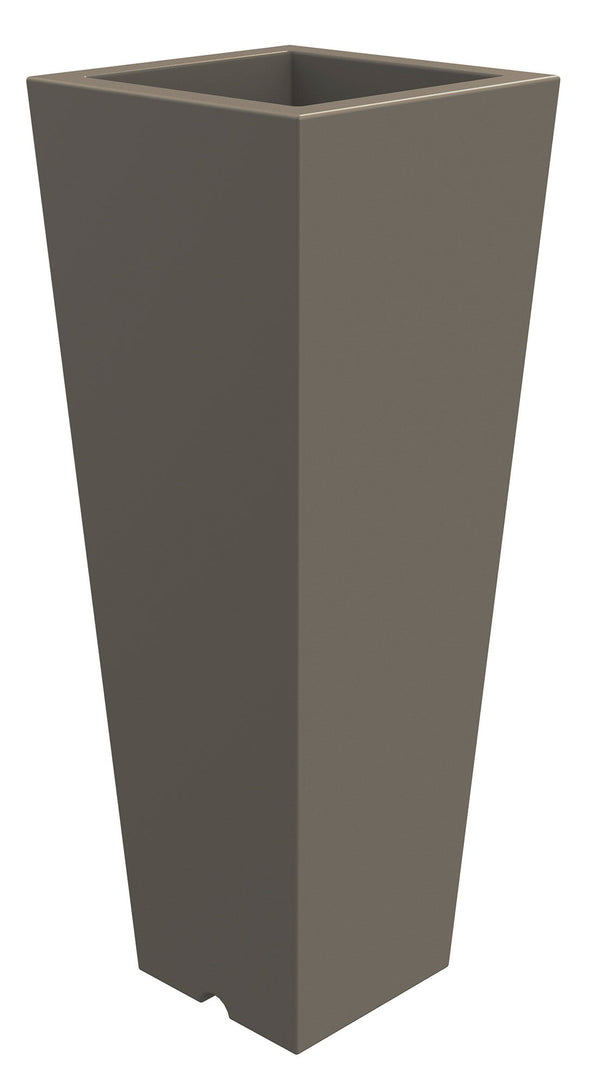 sconto Vaso 34x86 cm in Resina Arkema Quadro 86 Dove Grey