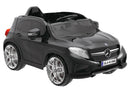 Macchina Elettrica per Bambini 12V con Licenza Mercedes GLA 45 AMG Nera
