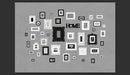 Fotomurale - Wall Full Of Frames Carta Da Parato Erroi