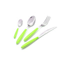 Servizio Set di Posate 24 pezzi in Acciaio Inox Eme Vero Verde 37