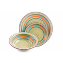 Servizio Piatti 18 Pezzi in Gres Villa d'Este Sombrero Light