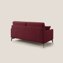 Divano 2 Posti 140x94x90 cm in Tessuto Rosso