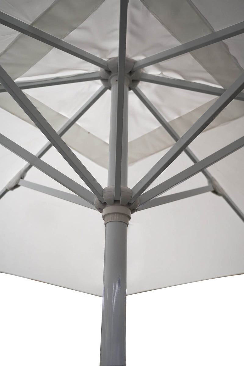 Ombrellone da Giardino in Alluminio Vespro Bianco Varie Misure