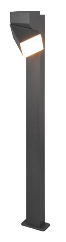 Lampada Palo da Esterno a LED SMD in Allumnio Pressofuso Antracite