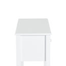 Consolle da Ingresso con 3 Cassetti 100x32x85 cm Bianco  