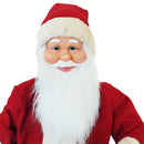 Pupazzo Babbo Natale H80 cm con Luci e Movimento Rosso