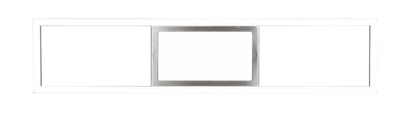 Plafoniera da Interno a LED in Metallo Nichel Satinato 