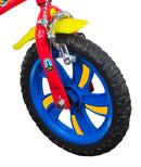 Bicicletta per Bambino 12” 1 Freno Gomme in Eva Paw Patrol Rossa