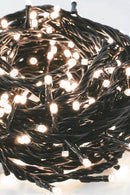 Luci di Natale 180 LED 8,1m Bianco Caldo da Esterno-Interno Soriani