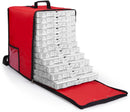 Zaino Borsa Termica Porta Pizze da Asporto 15 Cartoni Safemi Fast 15 Rosso