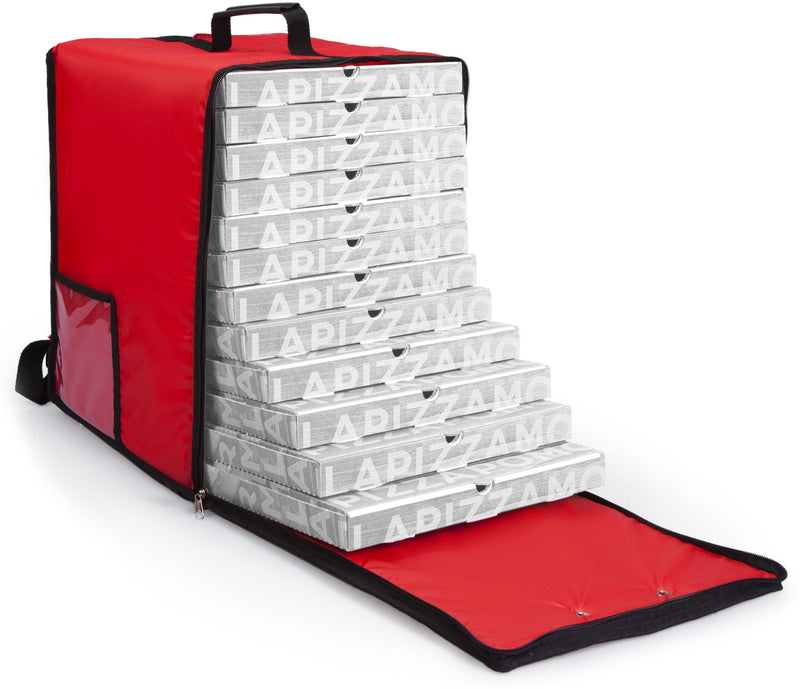 Zaino Borsa Termica Porta Pizze da Asporto 15 Cartoni Safemi Fast