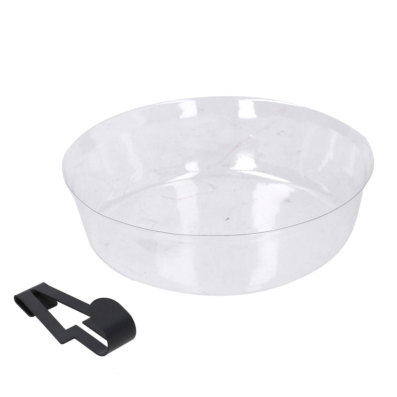 Portaombrelli in metallo grigio rettangolare cm 25x15xh50