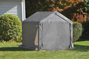 Capanno Box da Giardino Porta Utensili 180x180x180 cm in Acciaio e Polietilene