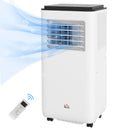 Condizionatore Portatile 750W 33x28x70,4 cm con 5 Modalità e 2 Velocità Bianco