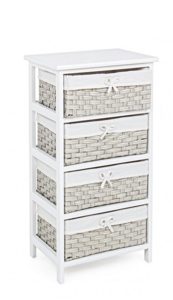 Cassettiera 4 Cassetti Livigno 40x29 in Legno prezzo