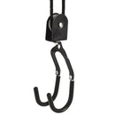 Supporto per Kayak Paranco da Soffitto Max 50 Kg in Acciaio  Nero