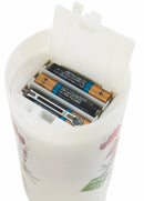 Proiettore Laser a Batteria Led Neve Luci Natalizie da Interno Soriani Candela