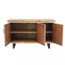 Mobile Benson 135x45x83 h cm in Legno Marrone