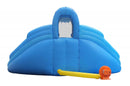 Castello Giostra Gonfiabile Acquatico Shark Splash Center con Pompa Happy Hop