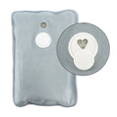 Borsa Acqua Calda Elettrica Scaldamani Ricaricabile Cuccioli Grigio