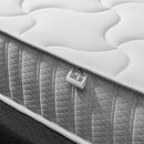 Materasso Memory e Molle Singolo 80x190 cm H20 Bianco