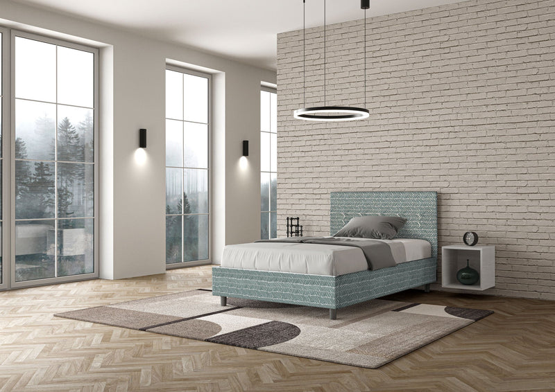 Letto 1 Piazza e Mezzo Adele Aragona 7 Azzurro Varie Misure