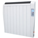 Radiatore Elettrico Ceramico da Parete 69x58cm 1000W Chemin'Arte Bianco