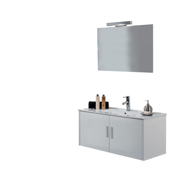 Mobile da Bagno HW04 Laccato Bianco TFT