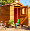 Casetta Box da Giardino 1,6x1,6 m con Pavimento in Legno di Abete 19mm Therma