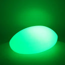 Lampada 12 Led Multicolor 51x37x20 cm in Polietilene Bianca