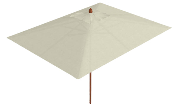 Ombrellone da Giardino 2,5x3,5 m Palo Ø48 mm in Legno Telo in Acrilico Danieli Sydney Ecrù sconto