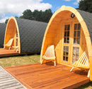 Casetta Bungalow Camping Pod  300x600 cm 15,11 mq in Legno