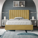 Letto 1 Piazza e Mezzo Agueda Ocra Varie Misure