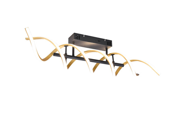 Lampada a Sospensione da Interno a LED in Alluminio Ottone Opaco prezzo
