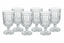 Set 6 Calici Ø8x14 cm in Vetro Villa d'Este Home Tivoli Nobilis Trasparenti