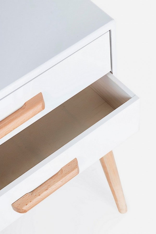 Cassettiera 3 Cassetti Ordinary Bianco in Legno