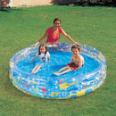 Piscina Gonfiabile 3 Anelli per Bambini Ø183x33 cm in Vinile Bestway 51005