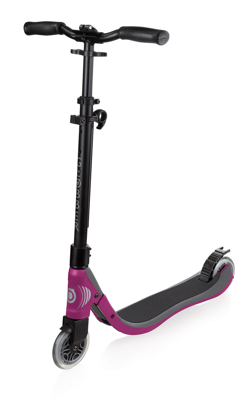 Monopattino 2 Ruote in Alluminio Globber One Nl 125 Nero e Prugna