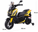 Scooter Elettrico per Bambini 6V City Runner Gialla