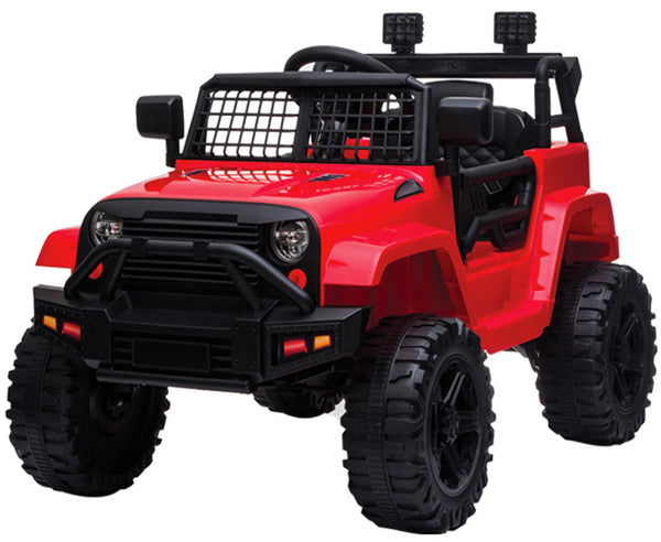 Macchina Elettrica per Bambini 12V Fuoristrada Kidfun Kansas Rossa prezzo