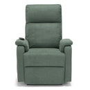 Poltrona Alzapersona Elettrica 2 motori 80x99x97 cm In Tessuto Jazz Denver Verde