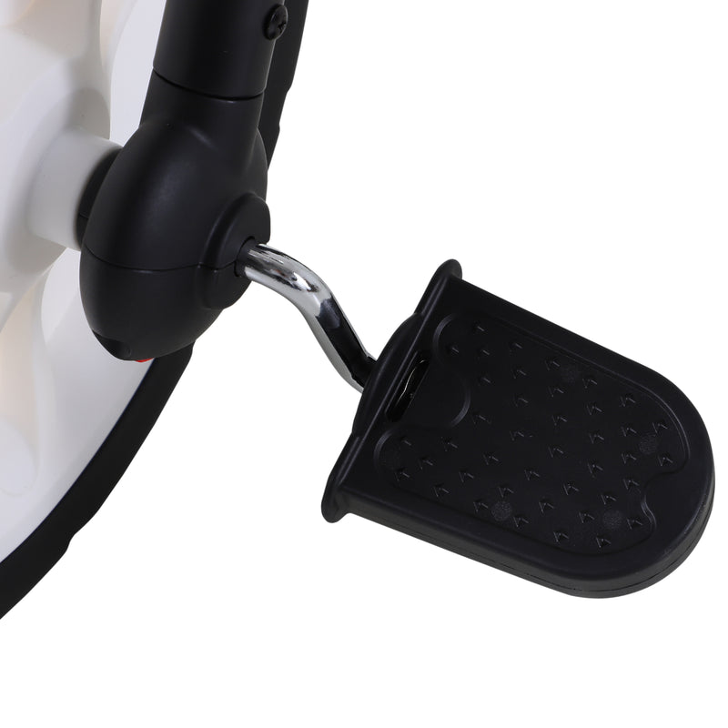 Bicicletta Pedagogica Evolutiva per Bambini da 2-5 Anni Sellino Regolabile in Metallo Nero 