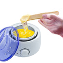 Fornello Scalda Cera 400ml con Termostato Elettrico 100W per Ceretta Depilazione