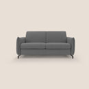 Divano Letto 2 Posti 175x95x96 cm in Tessuto Antracite