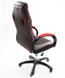 Sedia Poltrona Presidenziale da Gaming Ufficio in Similpelle Bozzini Sport Racing Rosso